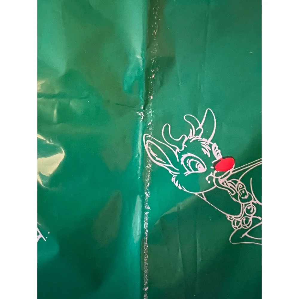 Vintage Montgomery Ward Christmas Gift Boxes & Large Rudolph Bags 13pc Set